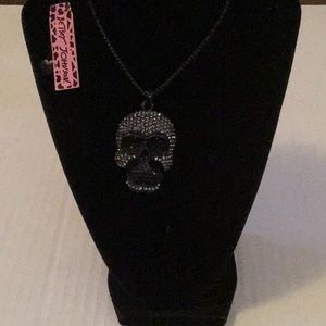 Betsy Johnson Scull Necklace
